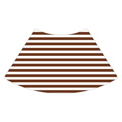 Horizontal Stripes Skirt Back