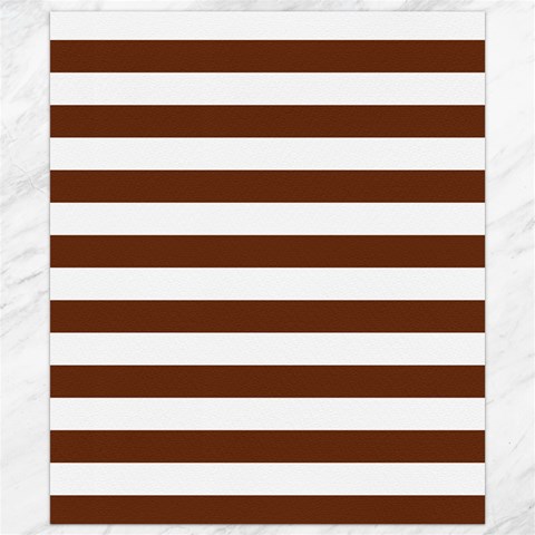 Horizontal Stripes 8.15 x9.66  Canvas - 1