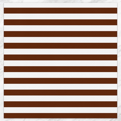 Horizontal Stripes 11.4 x11.56  Canvas - 1