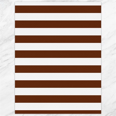 Horizontal Stripes 11.86 x15.41  Canvas - 1