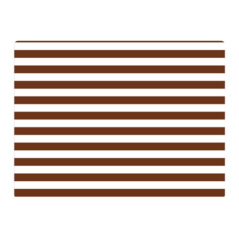Horizontal Stripes 35 x27  Blanket Front