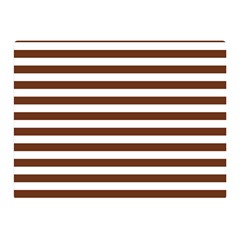 Horizontal Stripes 35 x27  Blanket Back