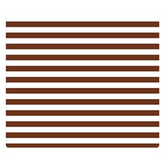 Horizontal Stripes 50 x40  Blanket Back