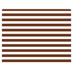 Horizontal Stripes 60 x50  Blanket Back