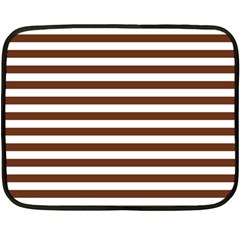 Horizontal Stripes 35 x27  Blanket Back