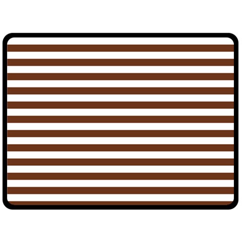 Horizontal Stripes 80 x60  Blanket Front