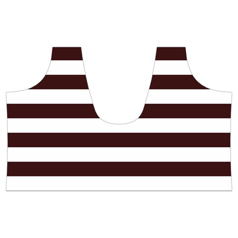 Horizontal Stripes Top Back