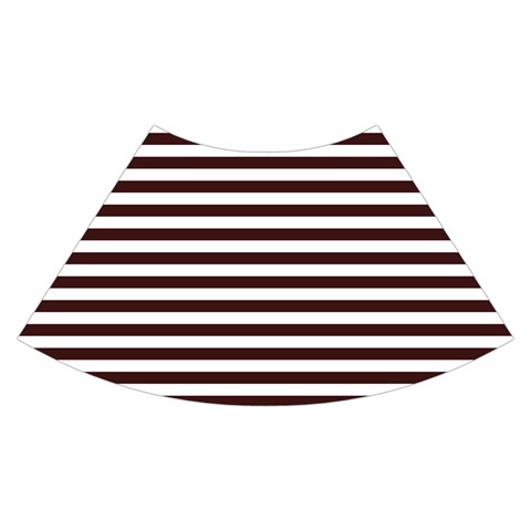 Horizontal Stripes Skirt Front