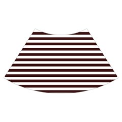 Horizontal Stripes Skirt Back