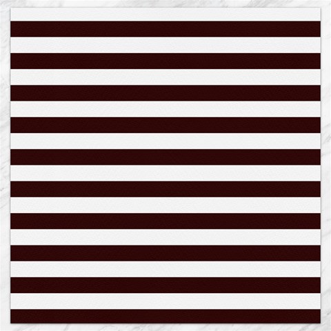 Horizontal Stripes 15.2 x15.41  Canvas - 1