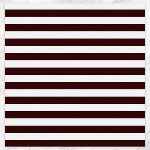 Horizontal Stripes 19 x19.27  Canvas - 1
