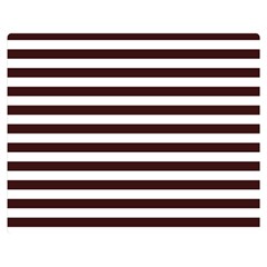 Horizontal Stripes 60 x50  Blanket Back