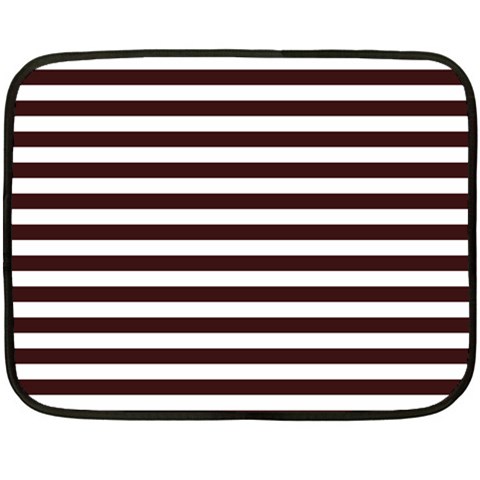 Horizontal Stripes 35 x27  Blanket Front