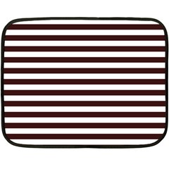 Horizontal Stripes 35 x27  Blanket Back