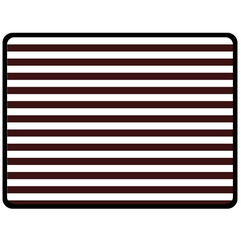Horizontal Stripes 80 x60  Blanket Front