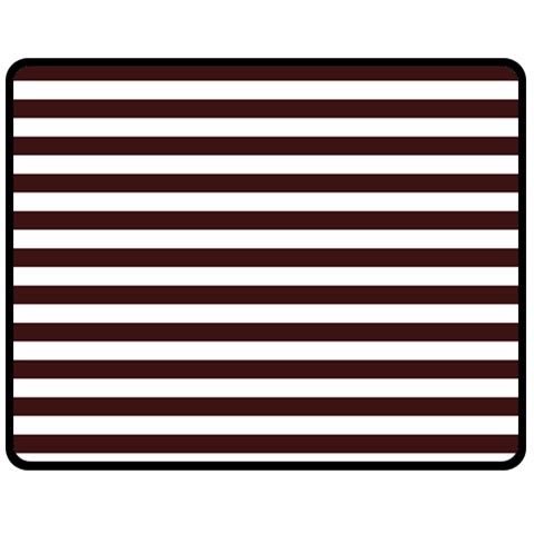 Horizontal Stripes 60 x50  Blanket Front