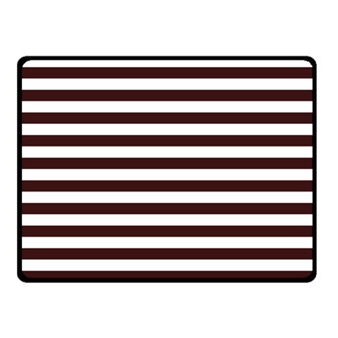 Horizontal Stripes 50 x40  Blanket Front