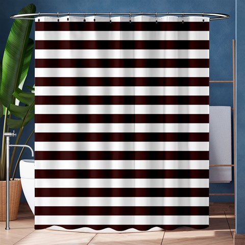 Horizontal Stripes 60 x72  Curtain