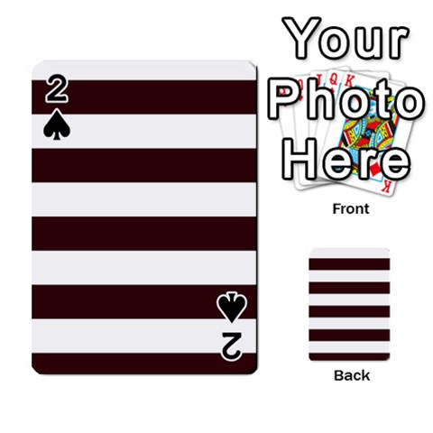 Horizontal Stripes Front - Spade2