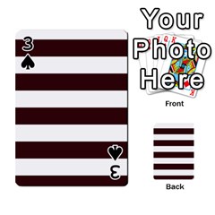 Horizontal Stripes Front - Spade3