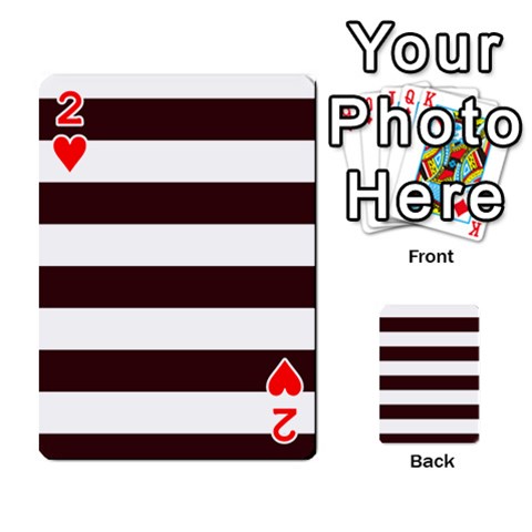 Horizontal Stripes Front - Heart2