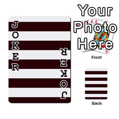 Horizontal Stripes Front - Joker1