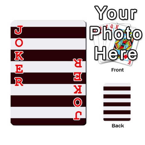 Horizontal Stripes Front - Joker2