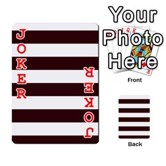 Horizontal Stripes Front - Joker2