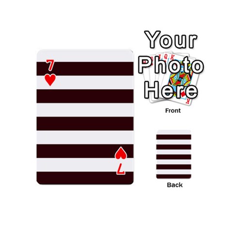 Horizontal Stripes Front - Heart7