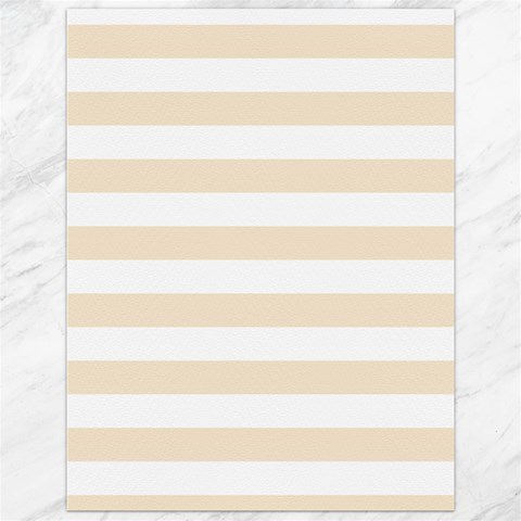 Horizontal Stripes 11.86 x15.41  Canvas - 1