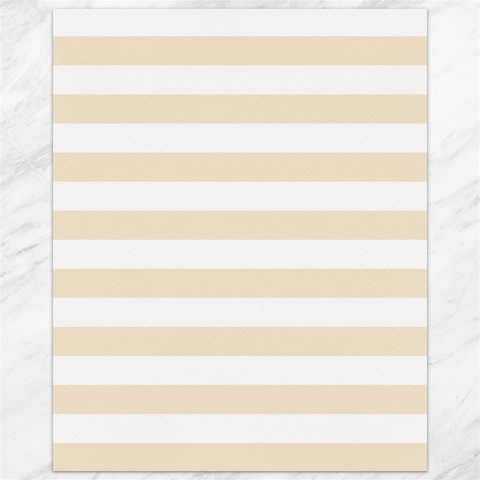 Horizontal Stripes 15.75 x19.29  Canvas - 1