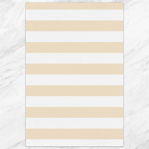 Horizontal Stripes 19.62 x28.9  Canvas - 1