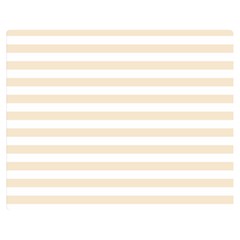 Horizontal Stripes 60 x50  Blanket Back