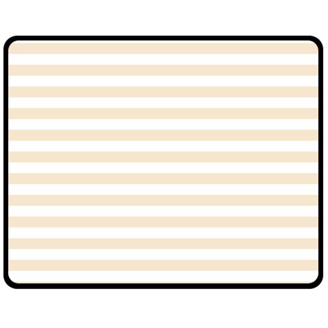 Horizontal Stripes 58.8 x47.4  Blanket Front