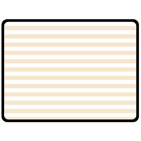 Horizontal Stripes 80 x60  Blanket Back