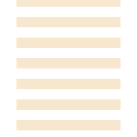 Horizontal Stripes 4.125 x5.5  Memopad