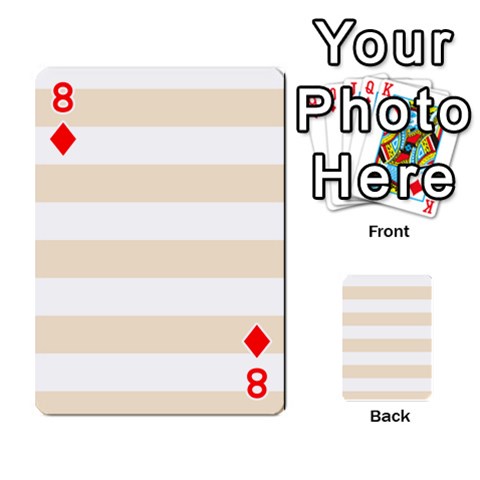 Horizontal Stripes Front - Diamond8