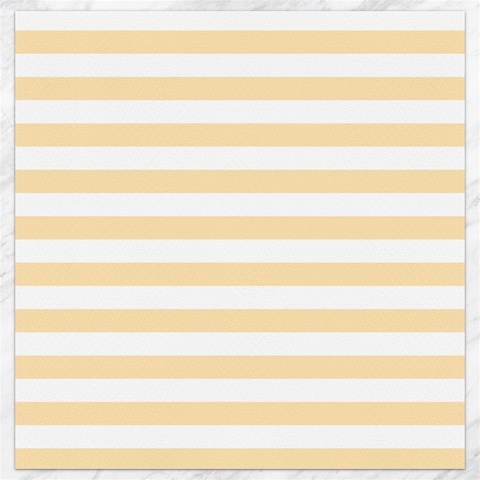 Horizontal Stripes 11.4 x11.56  Canvas - 1