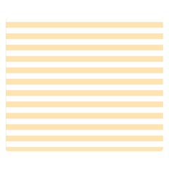 Horizontal Stripes 50 x40  Blanket Back