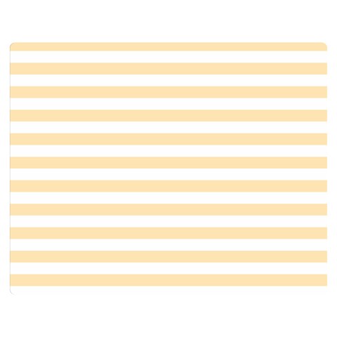 Horizontal Stripes 60 x50  Blanket Front