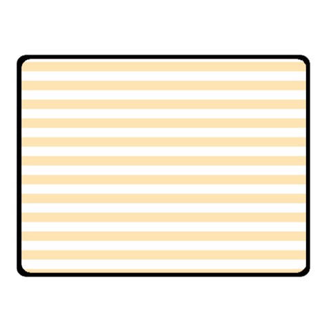 Horizontal Stripes 45 x34  Blanket Front