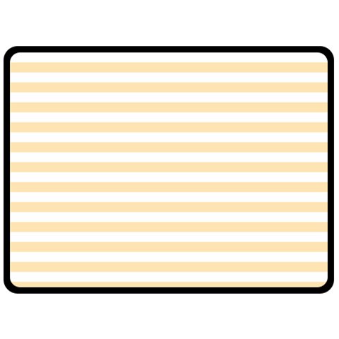 Horizontal Stripes 80 x60  Blanket Front