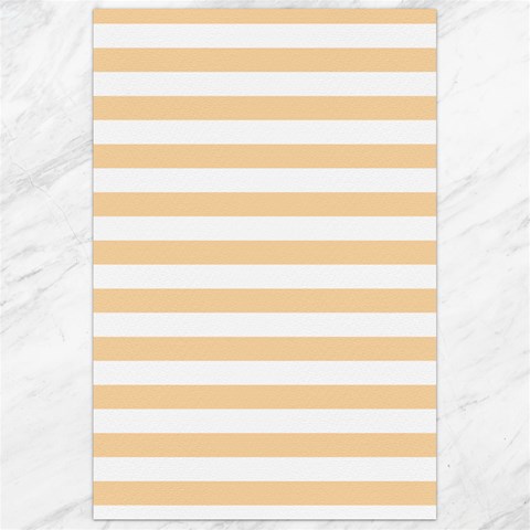 Horizontal Stripes 23.35 x34.74  Canvas - 1