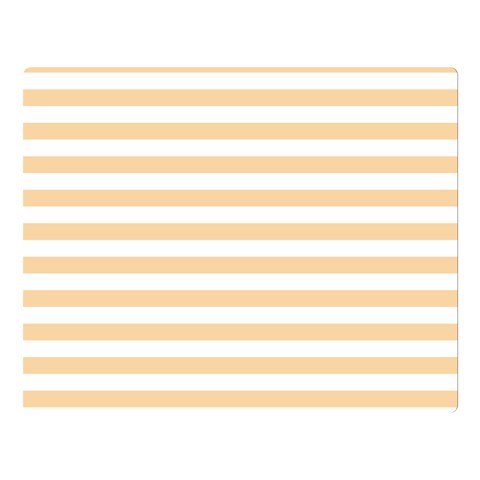 Horizontal Stripes 80 x60  Blanket Front