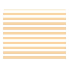 Horizontal Stripes 80 x60  Blanket Front