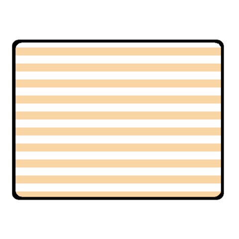 Horizontal Stripes 50 x40  Blanket Front