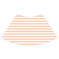 Horizontal Stripes Skirt Back