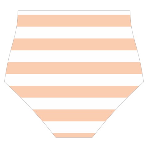 Horizontal Stripes Bottom Back