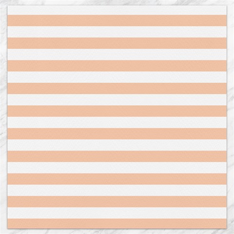 Horizontal Stripes 11.4 x11.56  Canvas - 1