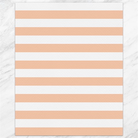 Horizontal Stripes 15.75 x19.29  Canvas - 1